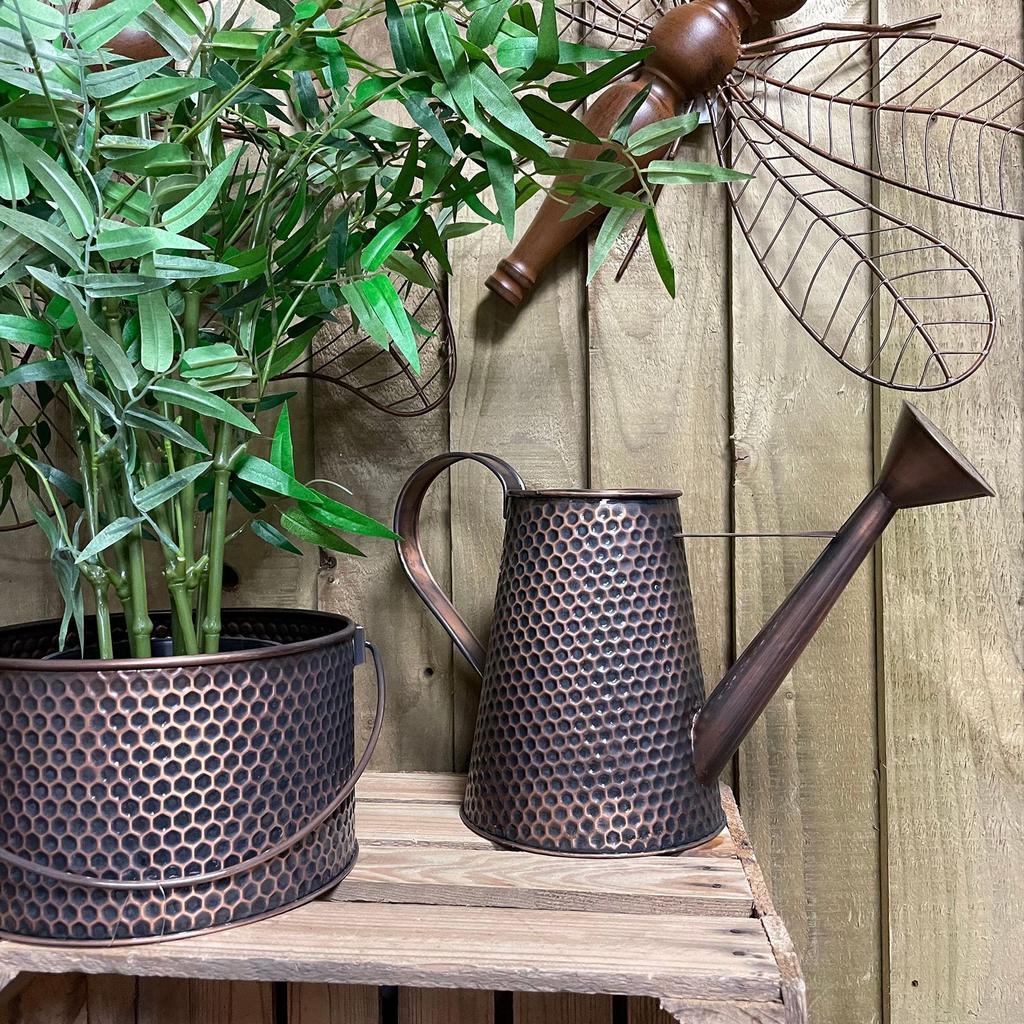 Country Living Watering Can - Brown