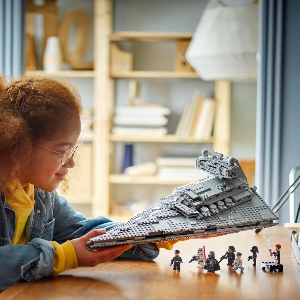 LEGO Star Wars Star Destroyer Toy Present Birthday Block Christmas Boys Girls Children 10 Years Old 11 Years Old 12 Years Old Elementary School