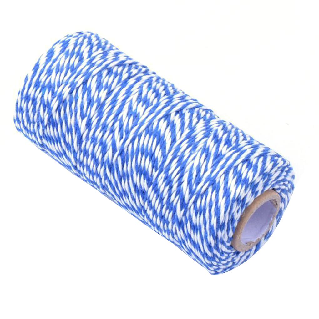 Хлопковый шпагат, двухцветный шпагат для поделок своими руками