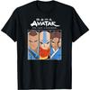 Аватар: Легенда об Аанге - Футболка Аанг Сокка и Катара
