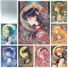 Юные Воины Морячки Луны Алмазная Живопись Вышивка Крестом Аниме Мозаика Полная Выкладка Вышивка Мультяшный Сделай Сам Домашний Декор