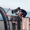 Bicycle Repair Tool Fork Drill Vacuum Tire Repair Portable Emergency Tire Repair Strip