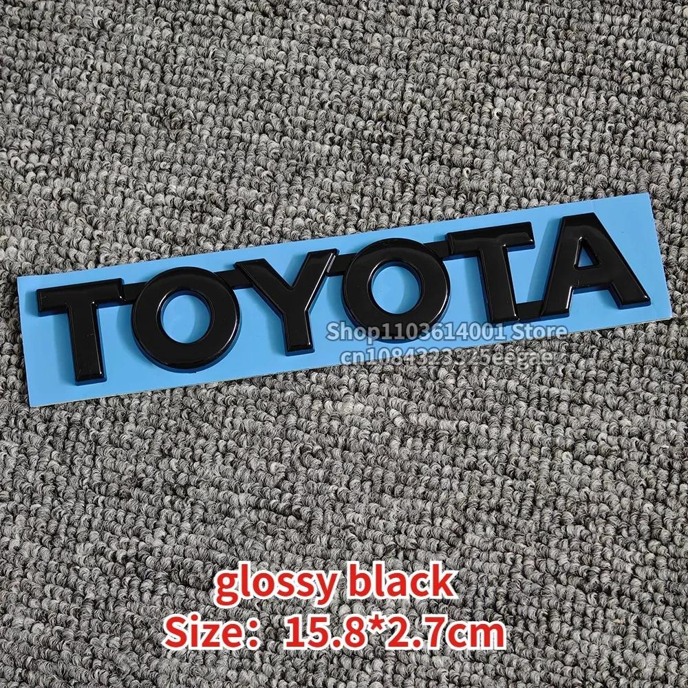 Задний значок-буква на багажник для замены Toyota RAV4 Corolla Camry Prado REIZ CHR 86 Avalon Highlander Verso Tacoma