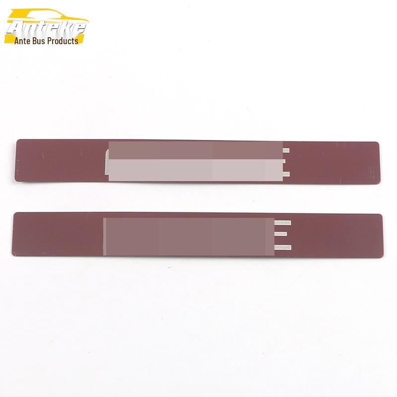 Lantu 21 Защитная накладка заднего бампера с блестками и из нержавеющей стали, защита багажника, педальная панель (Свободно)