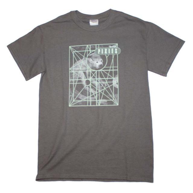 PIXIES T-Shirt Monkey Grid Brand New S-XL