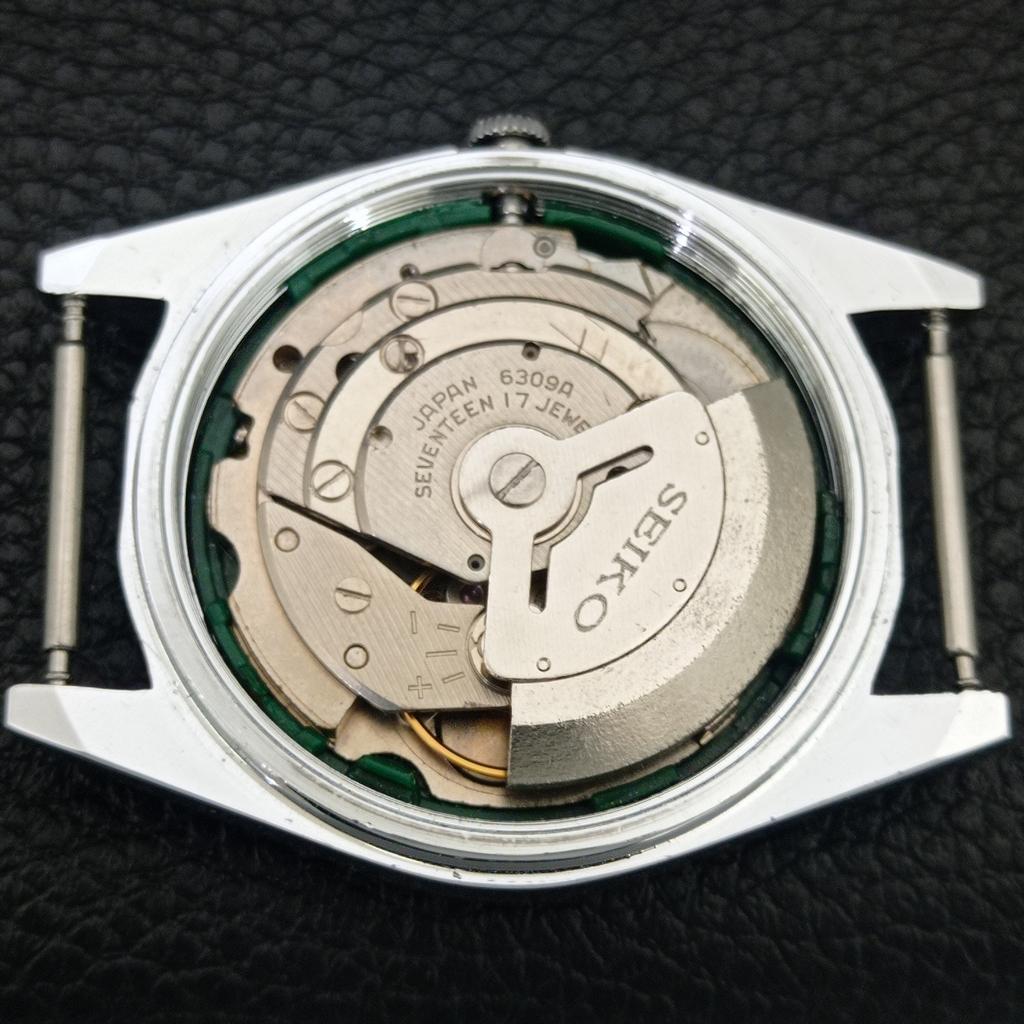 ВИНТАЖНЫЕ ОТРЕМОНТИРОВАННЫЕ МУЖСКИЕ АВТОМАТИЧЕСКИЕ ЧАСЫ SEIKO 5 ЯПОНИЯ ЗЕЛЕНЫЙ ЦИФЕРБЛАТ a443303-5