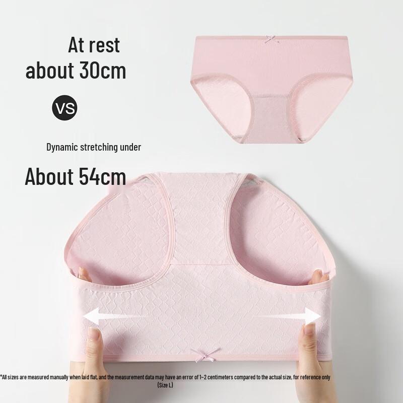 Fenteng Women's 10A Antibacterial Cotton Underwear 4-Pack