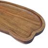 Japanese Style Wood Serving Tray Cheese Board Charcuterie Board Coffee Trays Rectangular Round Platter for Desserts Cheese Snacks Fruits