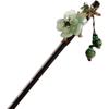 Disk Hair For Ladies Hair Accessories Flower Hair Sticks Wooden Hair Fork Chinese Style Hairpin