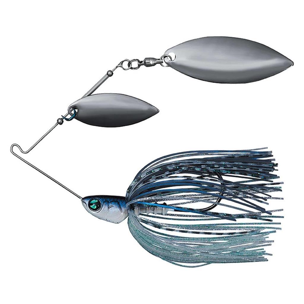 Daiwa Спиннербейт Баззбейт Steez Спиннербейт DW Синий Шед 1/2 унции