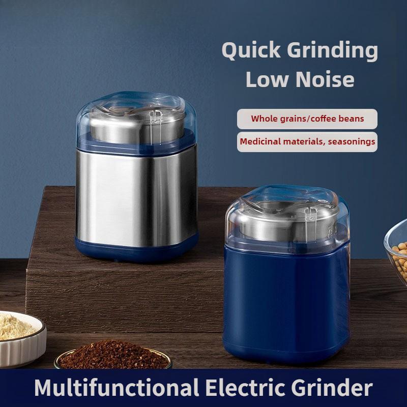 Small Coffee Bean Grinder Household Grain Milling Machine Multifunctional Medicinal Herb Powdering Pulverizing Machine