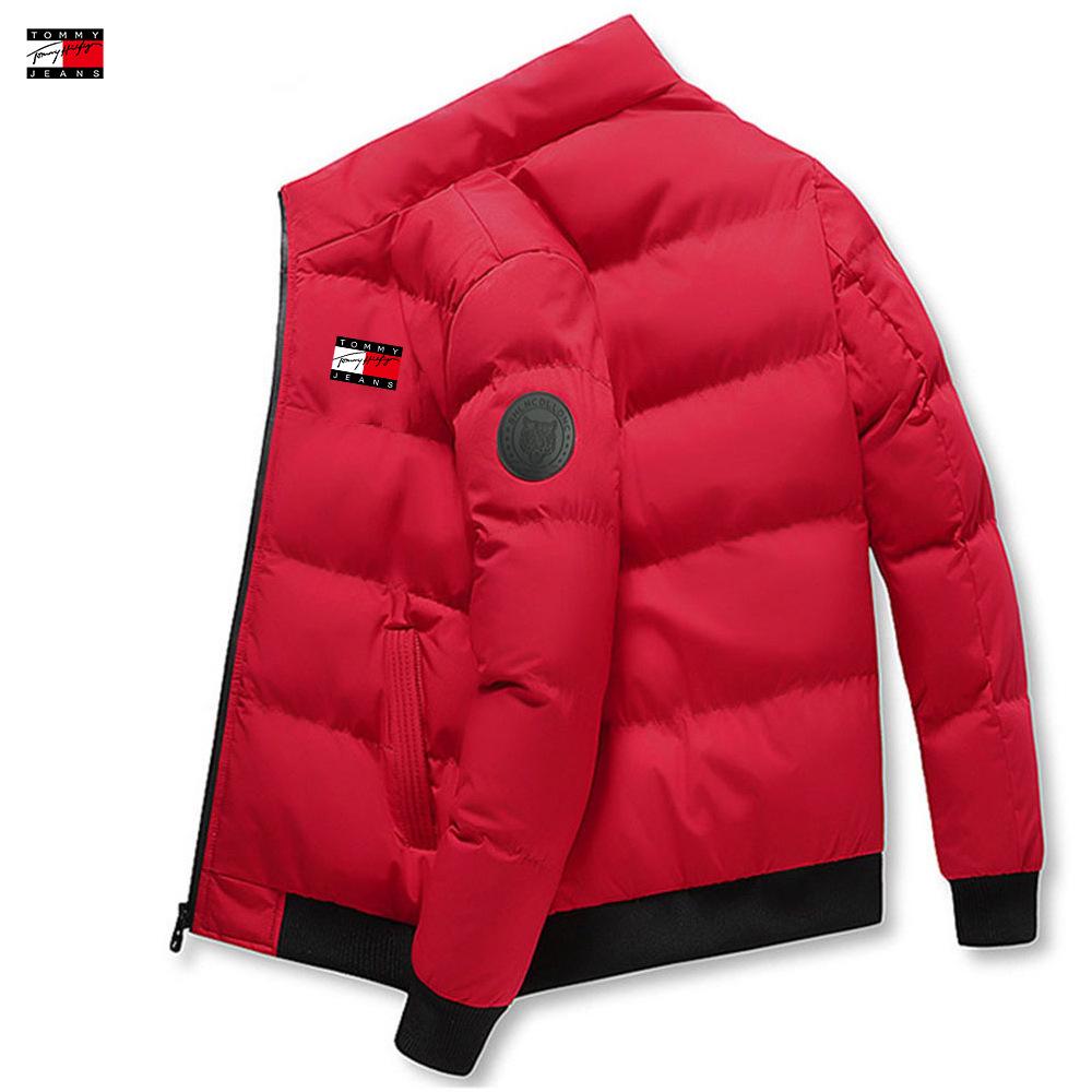 2024 Winter Men's Plus Size Cotton Workwear Jacket - Windproof and Small-Padded