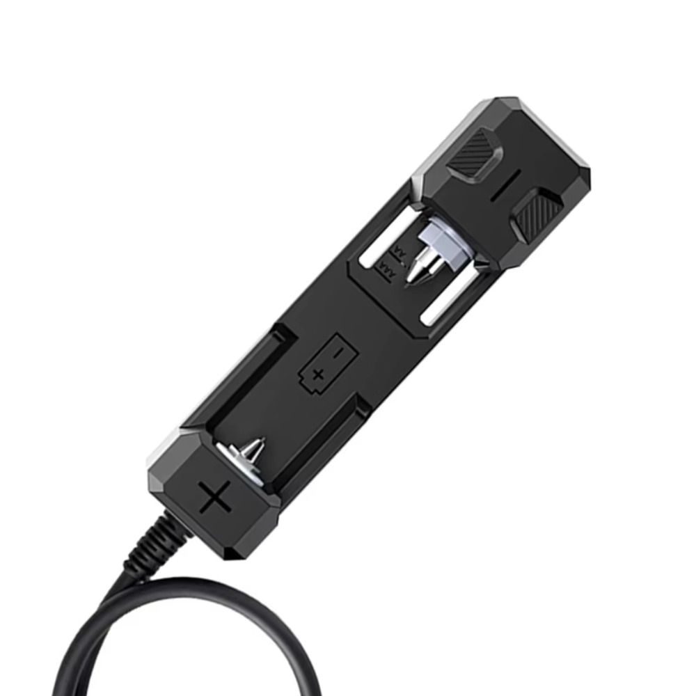 Pen Battery Clip Testing Probe Round Connector Internal Resistance Meter Kelvin Clip for HRM-10