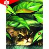 5D DIY Diamond Painting Full Round Animal Cat Rhinestone Picture Embroidery Sale Diamond