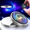 Galaxy Star Вращающийся Разноцветный Гироскоп Металл Нержавеющая Сталь Вселенная Настольный Вращающийся Заводной Игрушка для Взрослых и Детей