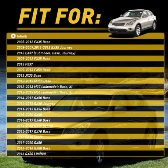 Наружная дверная ручка передняя водительская левая сторона для 2009-13 Infiniti FX35 FX37 FX50