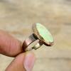 Кольцо с лимонным хризопразом, электроформованное медное кольцо, регулируемые кольца, электроформованные ювелирные изделия, кольцо с драгоценным камнем ручной работы, медные ювелирные изделия, подарок для женщин