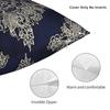 Bohemian Blue And White Floral Pillow Case Cute Funny Pillow Cover Print Pillowcases For Living Room Chair