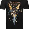Винтажная черная футболка группы Jethro Tull Хлопок Все размеры