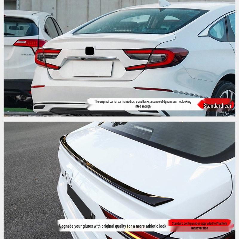 Compatible with 11th Gen Civic Type R (22-26) and Accord Inspire (18-22) Rear Spoiler Wind Deflector.
