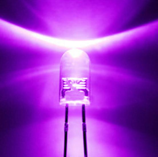 5mm Round Head Edgeless LED Light: White, Red, Blue, Green, Yellow, Warm White, Seven Color Plug-in Lamp Beads