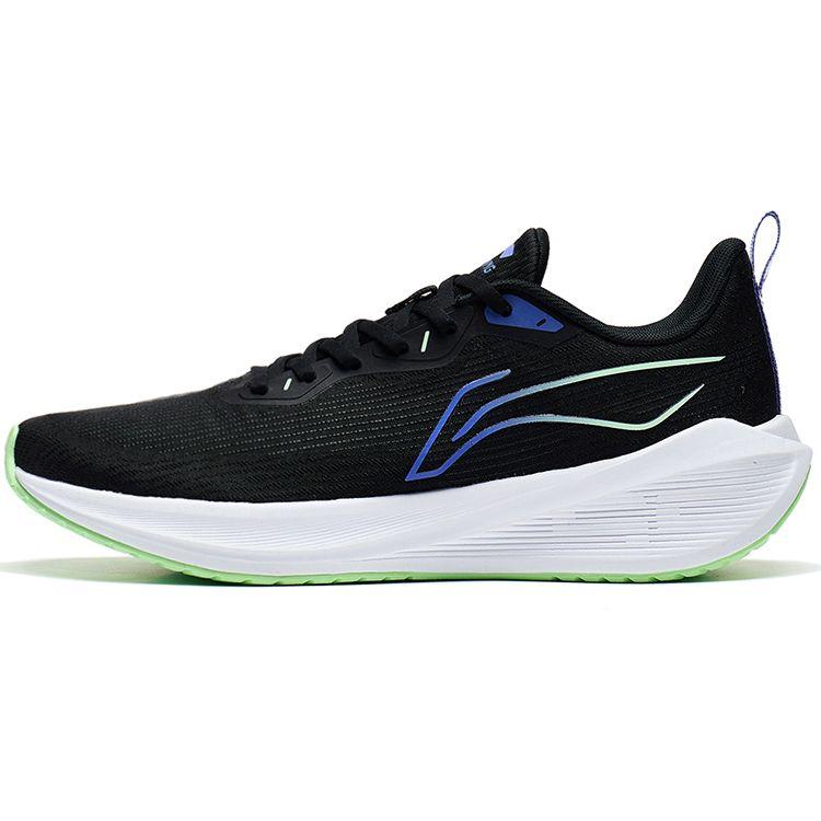 Li-Ning Wushite Lite Lightweight Rebound Shock Absorption Non-Slip Wear-Resistant Low-Top Running Shoes Men Sneakers Black ARST003-4