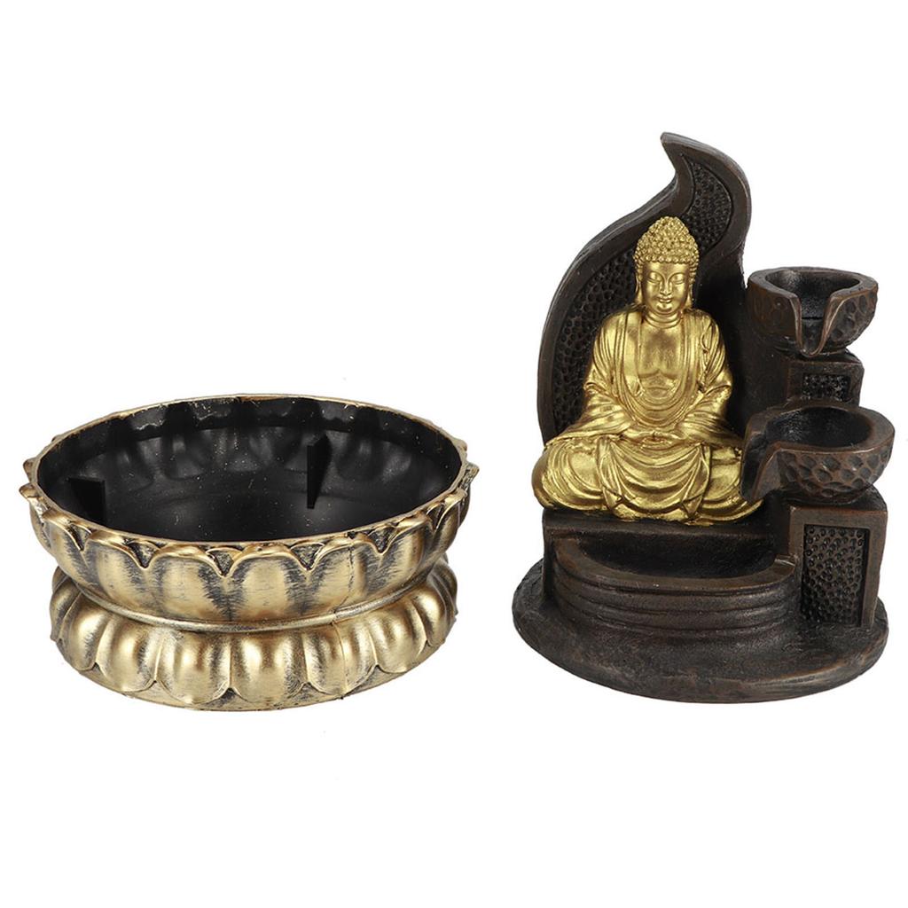 Настольный светодиодный фонтан с водяным насосом для украшения домашней чайной комнаты, тип 16109