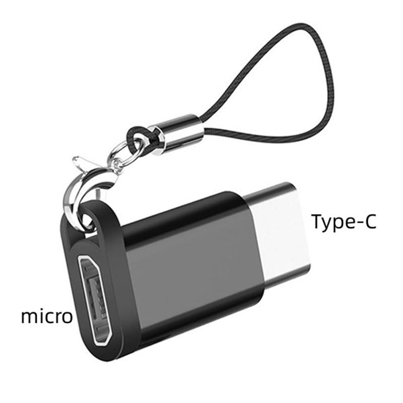 Адаптер для зарядки и переноса Zymello, переходник для телефонов Android на Type-C, совместимый с IOS, для iPhone, адаптер-конвертер USB C, разъемы Micro USB