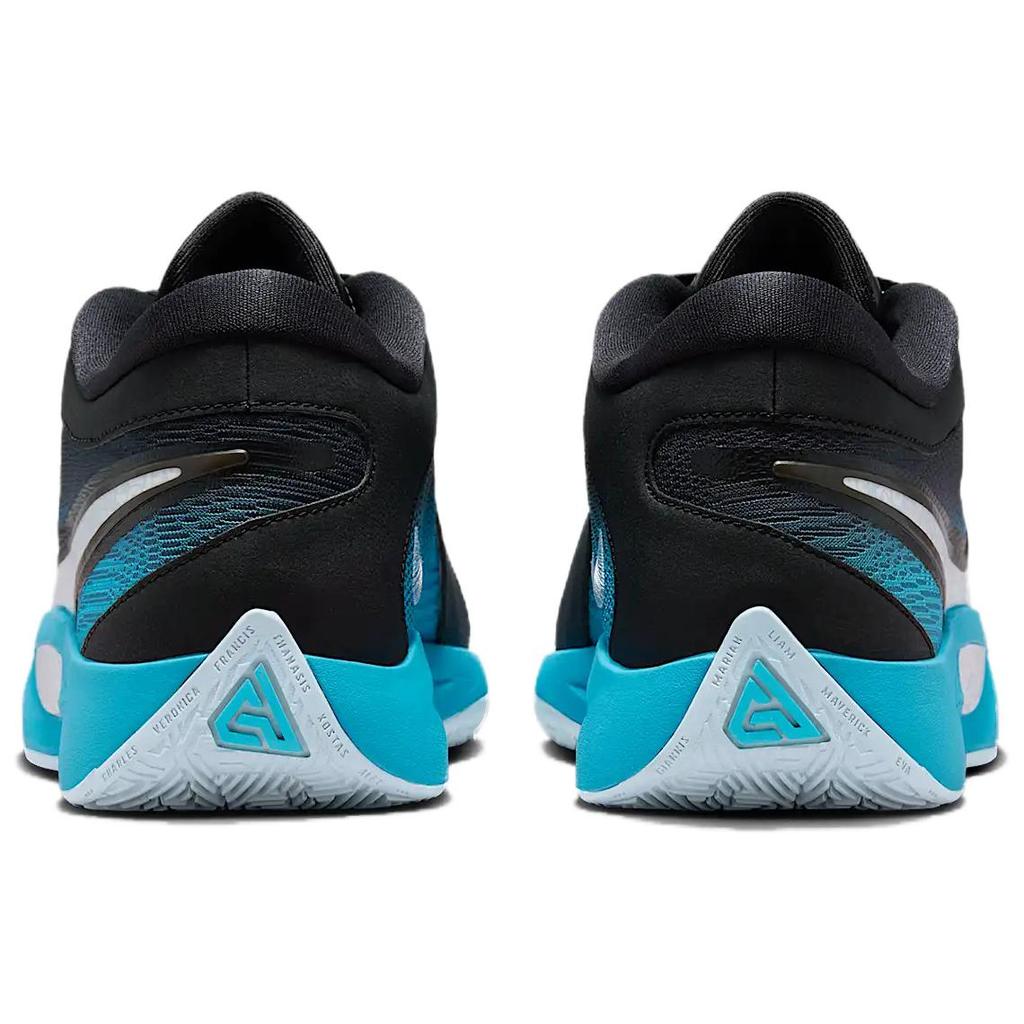 Nike Giannis Freak 6 EP Christmas Pack кроссовки унисекс Синие черные с синим оттенком FZ1621-001