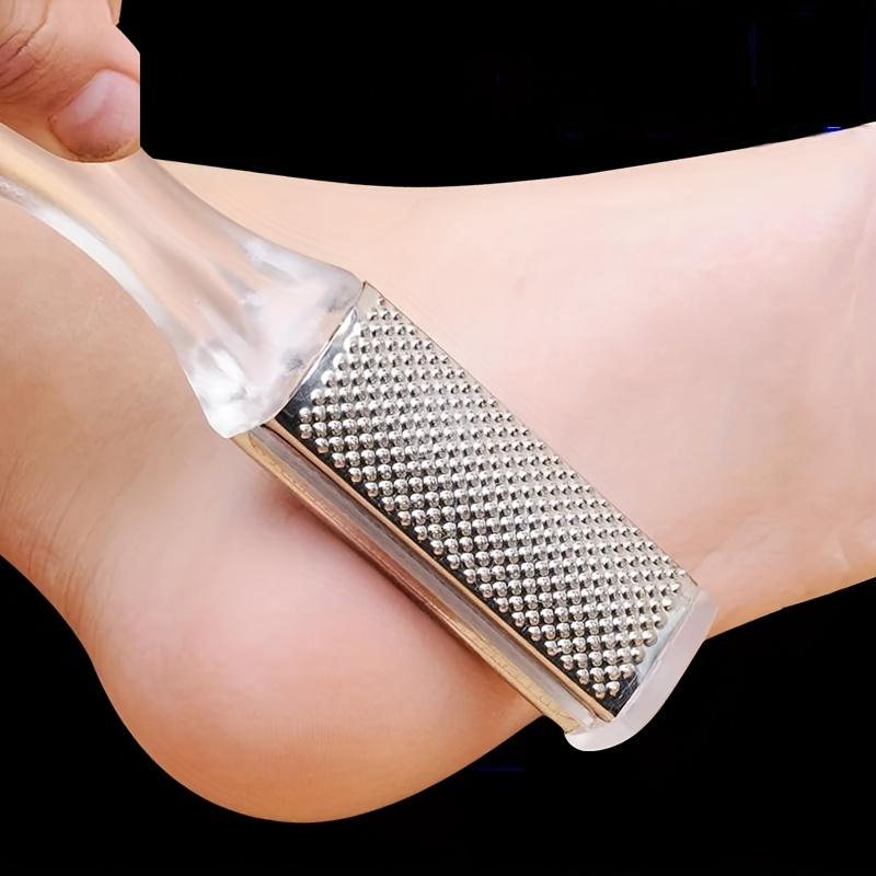 Double-Sided Callus Remover Foot Rasp Pedicure Foot Scrubber for Wet & Dry Feet - Foot Grater with Handle for Smooth Feet - Home Spa