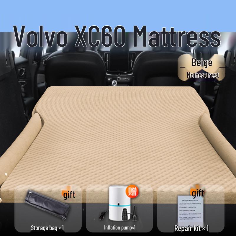 Volvo XC60 Trunk & Rear Seat Air Mattress: Sleeping Pad & Cushion