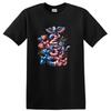 250 Anniversary T Shirt USA Eagle Balloons Celebration Fourth of July Tee