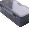 Flip Cover Fishing Tackle Box Double Layer Bait Storage Container  Fishing Accessories