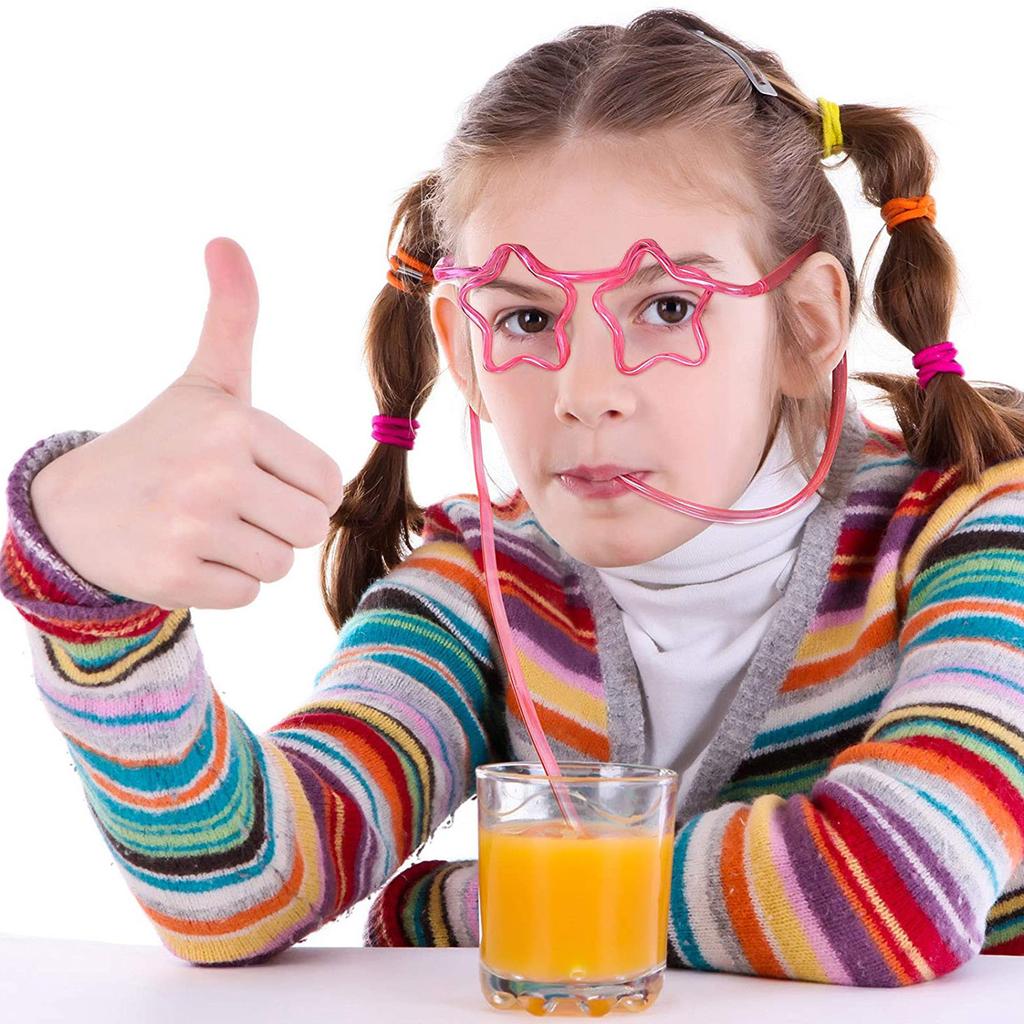 Новинка, мягкое пластиковое соломенное стекло, многоразовые трубочки для питья «сделай сам», очки, барные принадлежности для детей, посуда для напитков на день рождения, вечеринку, мероприятия