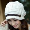 Cap Fashion Kintting Beanie Warm Casual Hats Womens