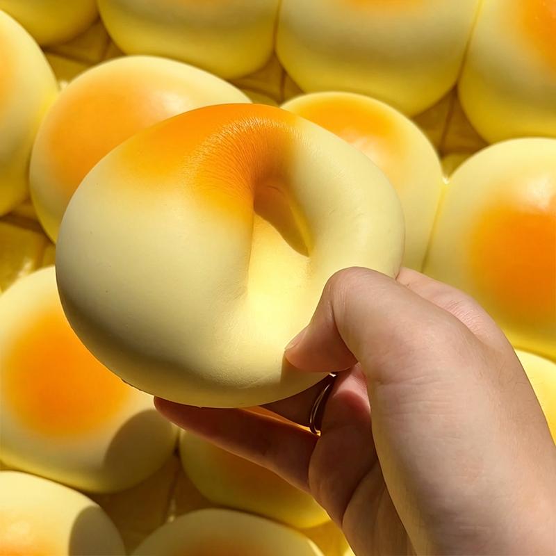 Slow Rise Squishy Simulated Milk Bread Toy for Anxiety and Stress Relief