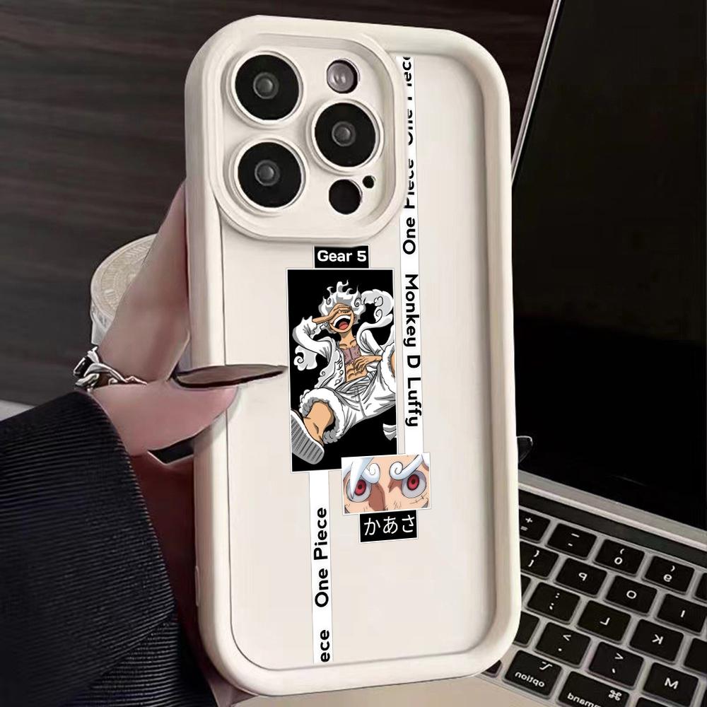 Ae91 Защитные чехлы для телефона One Piece для Xiaomi Poco X5 M6 Redmi Note 13 12 11 Pro 13C 12C A3 9 10 12S Задняя крышка из ТПУ 'Ангельские глазки'