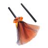 Plastic Halloween Witch Broom Dismountable Magic Witch Broom Witch Broomstick  Cosplay Party