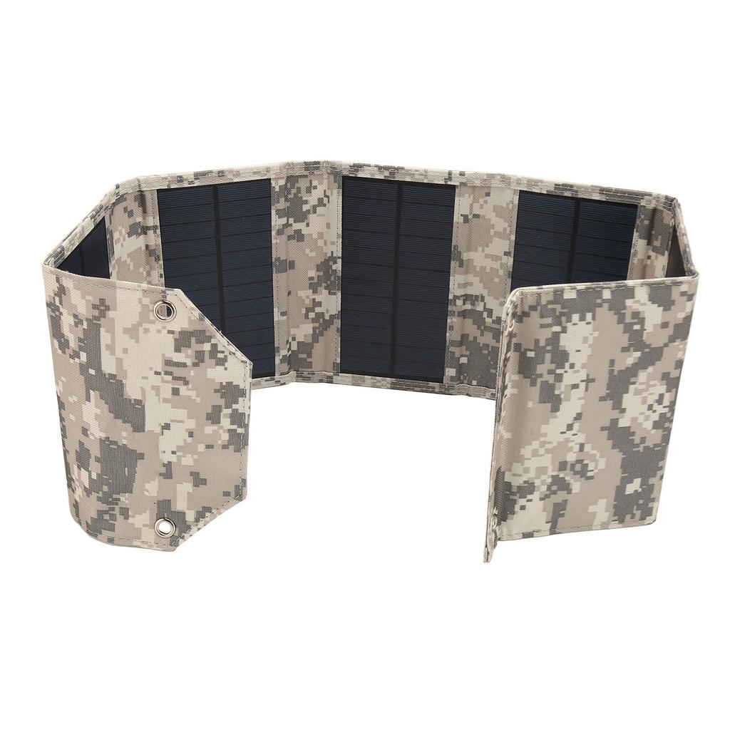 28 Вт портативное зарядное устройство на солнечной панели с USB-портом водонепроницаемое складное солнечное зарядное устройство 5 В 4 А для смарт-устройств