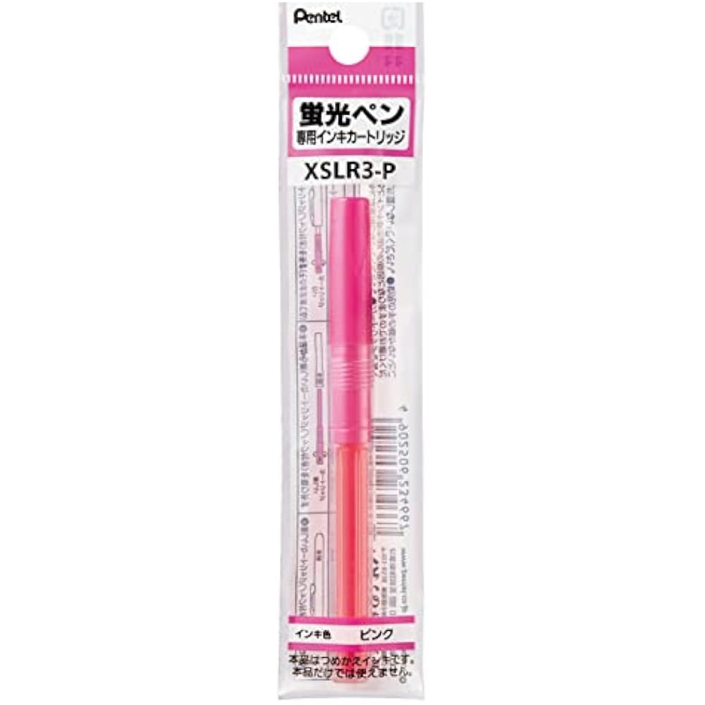 Pentel XSLR3-P Картридж для хайлайтера Handy Line S Розовый 10