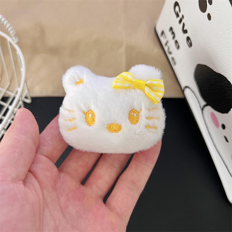 Милая Маленькая Плюшевая Кукла Брошь Кошка KT для DIY Украшения Одежды, Сумок, Обуви и Носков