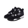 Кроссовки Air Jordan 4 Retro TD White Thunder Baby черные FV4538-001