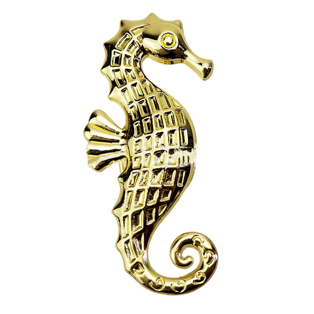 Seahorse Furniture Handle Animal Cabinet Handles Zinc Alloy Drawer Knobs Wardrobe Kitchen Cupboard Door Pulls Hardware