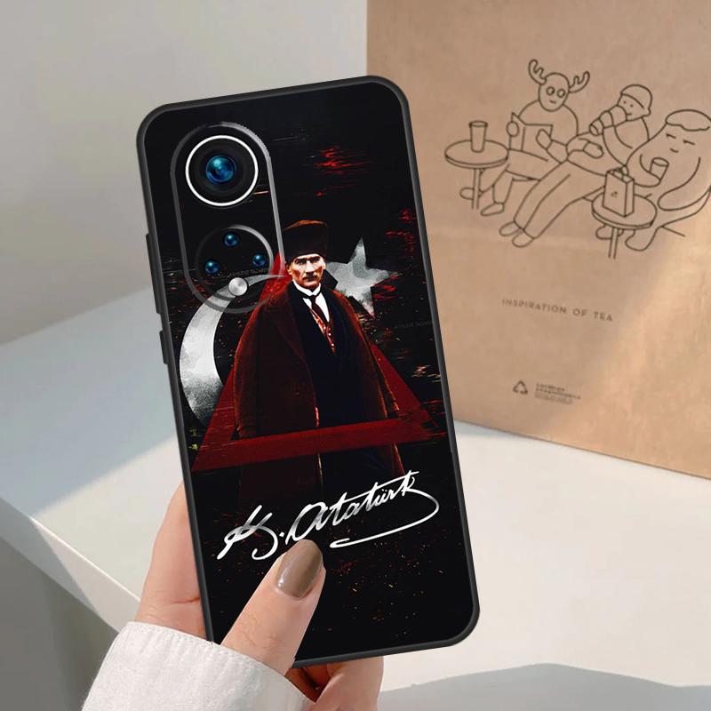 Турция Мустафа Кемаль Ататюрк Для Honor Magic 7 Lite 5 6 8 Pro Чехол Для Honor 400 200 90 70 50 X8c X8b X9a X9b X9c X9d Win