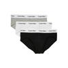 Calvin Klein 3P Hip Brief Color Block Logo Жаккардовые удобные треугольные трусы Мужское нижнее белье 0000U2661G-998