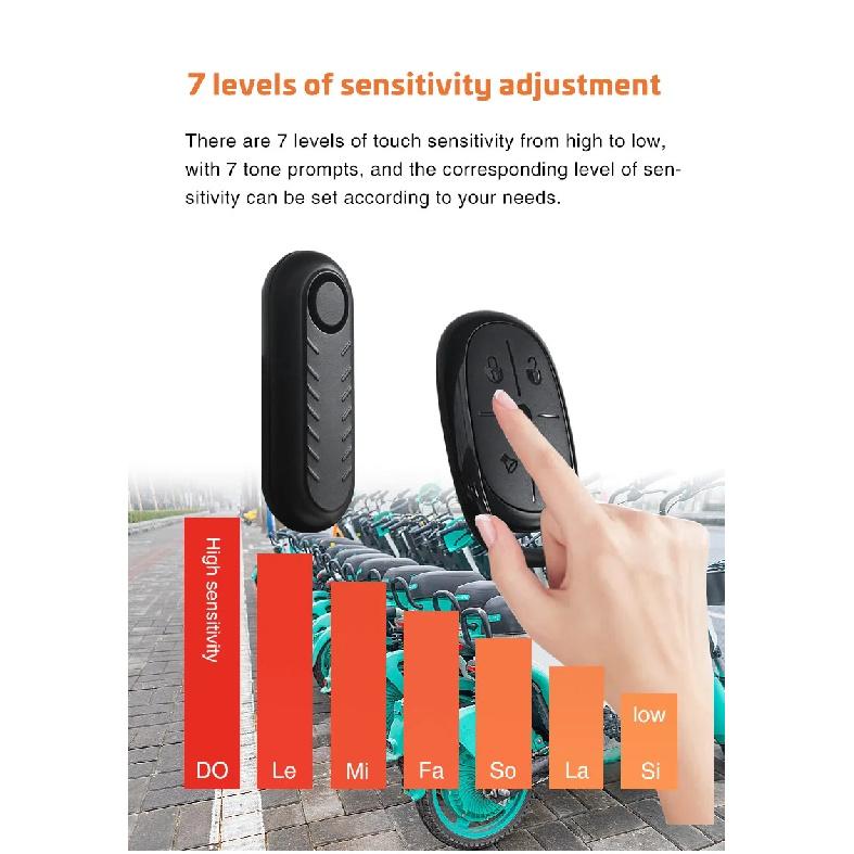 Wireless Bicycle Alarm Remote Control Waterproof Electric Motorcycle Scooter Bike Security Protection Anti theft Alarms