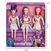 Кукла-охотник на демонов K-POP с цельным корпусом, 11,5 дюйма, с 11 суставами и аксессуарами-оружием