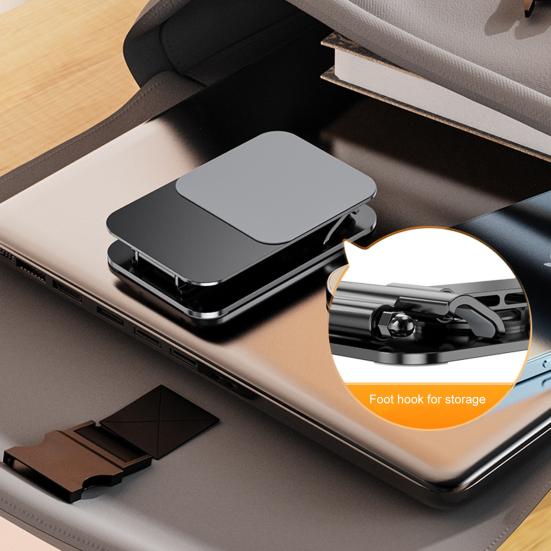 Алюминиевый держатель для мобильного телефона, планшета, вращающаяся на 360 градусов силиконовая основа, стабильная поддержка, складной телефон