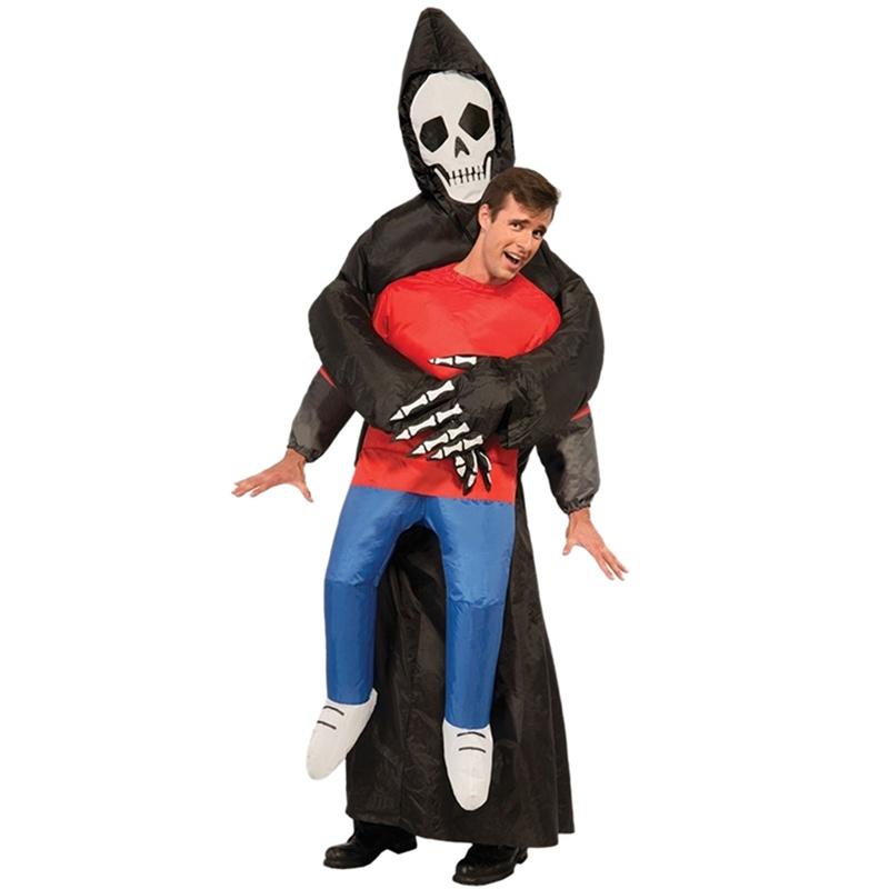 Милый надувной костюм инопланетянина, костюм борца для веселья на Хэллоуин-вечеринке