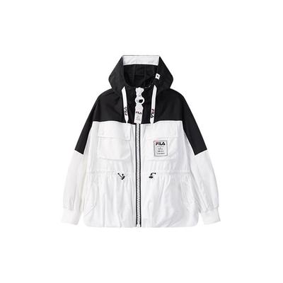 Серия коллабораций Mihara Yasuhiro Тканая Повседневная Куртка для Активного Отдыха Женская Куртка Белая F71W038703F-WT